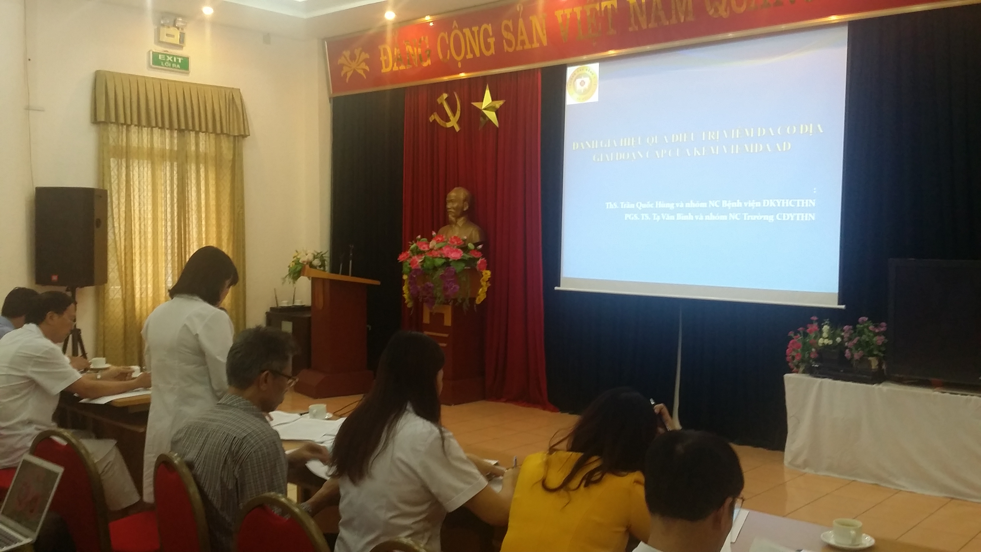 Bệnh viện đa khoa Y học cổ truyền Hà Nội nghiệm thu các đề tài nghiên cứu khoa học cấp cơ sở